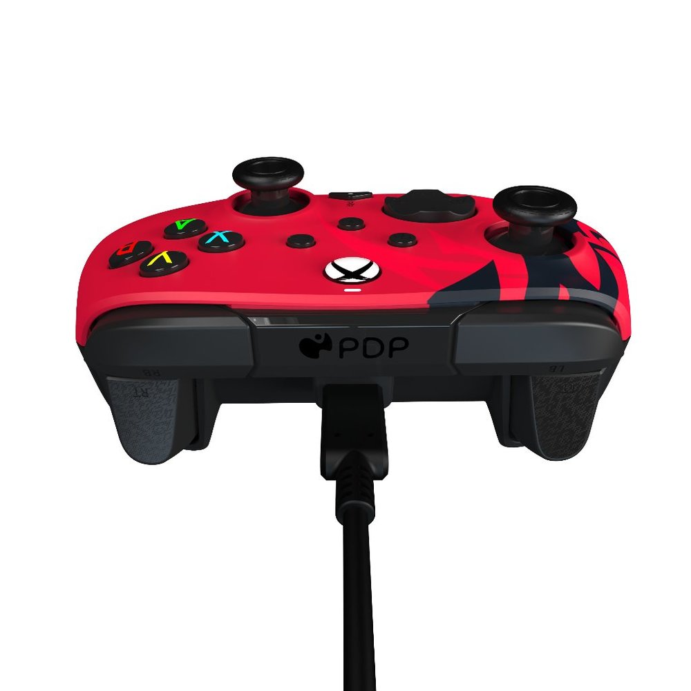 Spirit Red Bundle Pack: REMATCH Advanced Wired Controller & AIRLITE Wired Headse